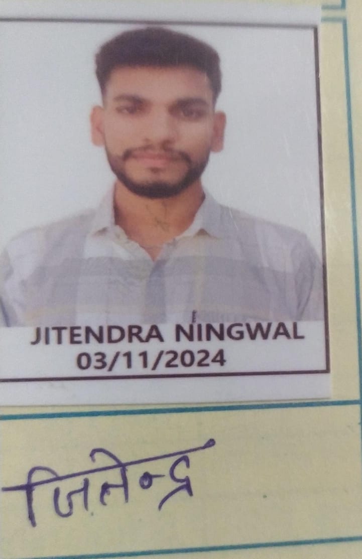 JITENDRA NINGWAL