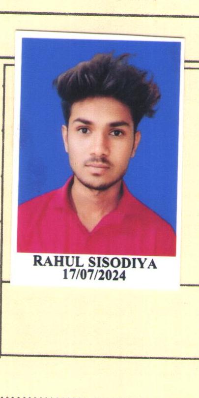 RAHUL SISODIYA