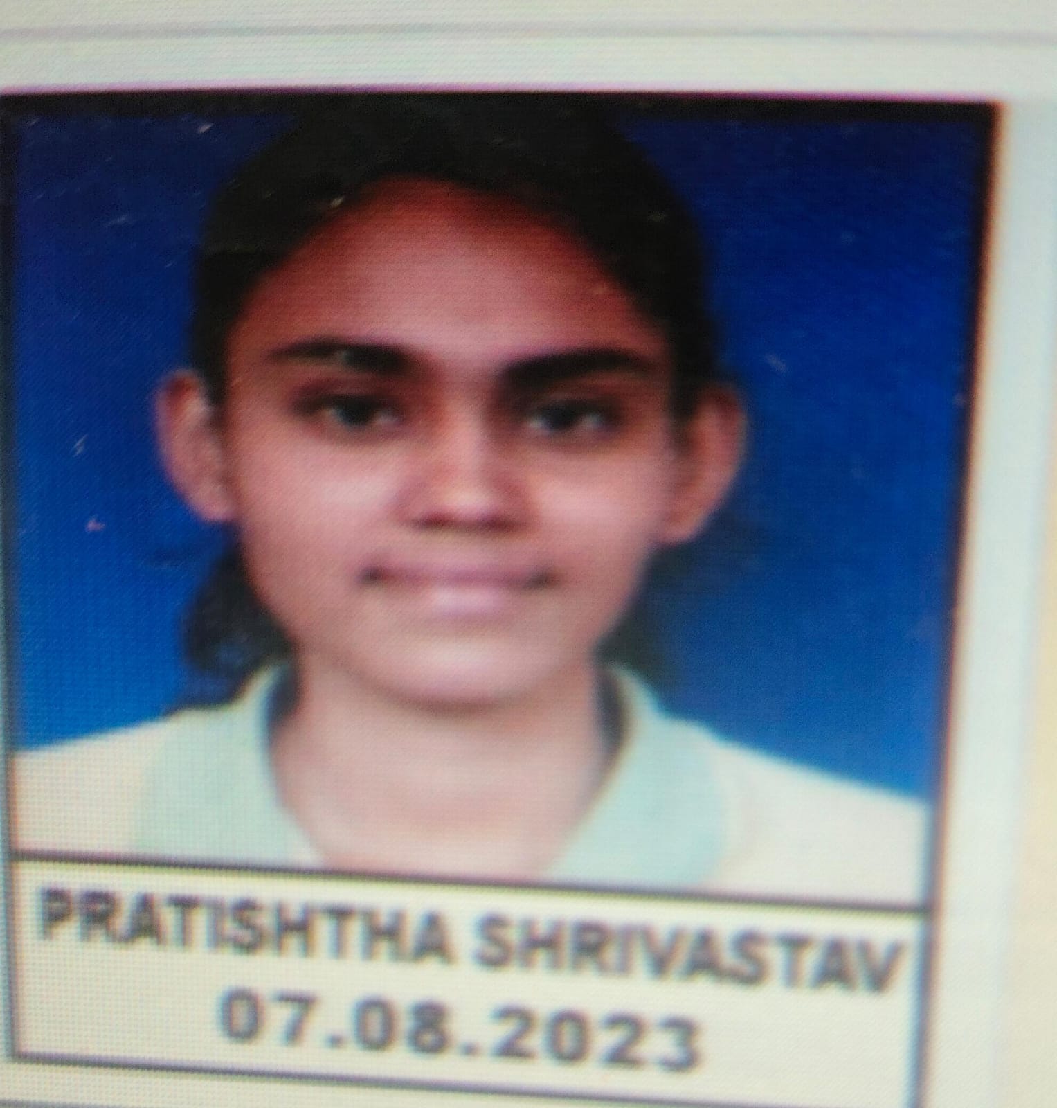 PRATISHTHA SHIRVASTAVE
